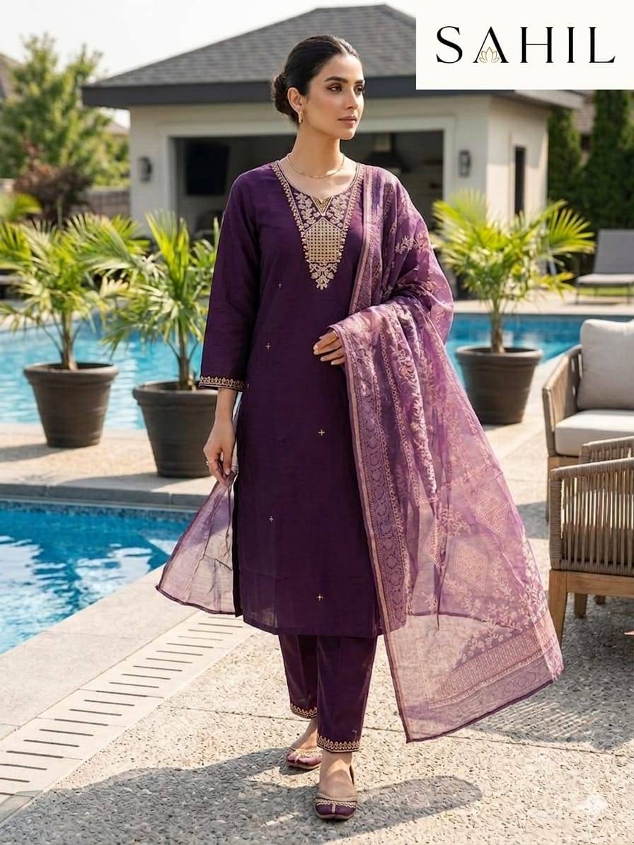 1039 Series By Fashid Designer Ethnic Wear Collection viscose Roman Silk Kurtis At Wholesale Price
